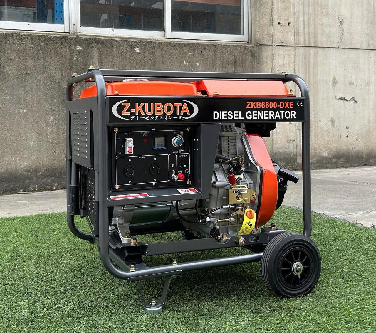 Máy phát điện Diesel Z-KUBOTA model ZKB6800-DXE Máy phát điện Diesel Z-KUBOTA model ZKB6800-DXE