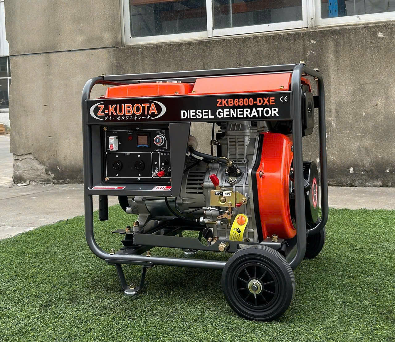 Máy phát điện Diesel Z-KUBOTA model ZKB6800-DXE Máy phát điện Diesel Z-KUBOTA model ZKB6800-DXE