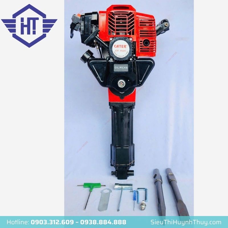   Máy Đục Bê Tông, Đào Và Bứng Cây Chạy Xăng CATER CT-152C 2.0HP