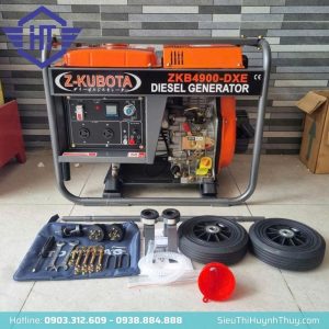 Máy Phát Điện Diesel Z-KUBOTA ZKB4900-DXE 3KW